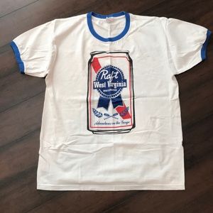 PBR WV Whitewater Rafting T Shirt